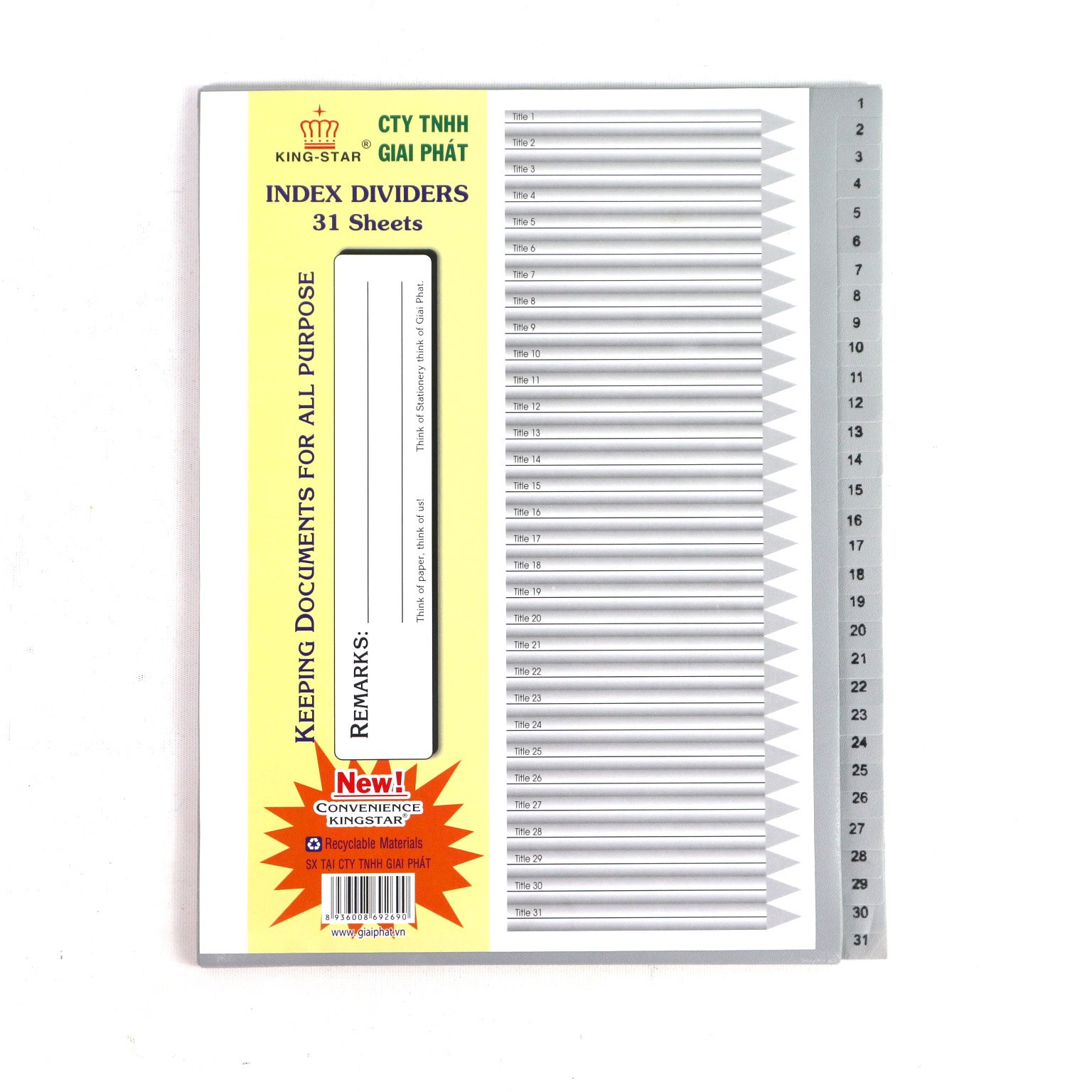 Phân trang 31 số
