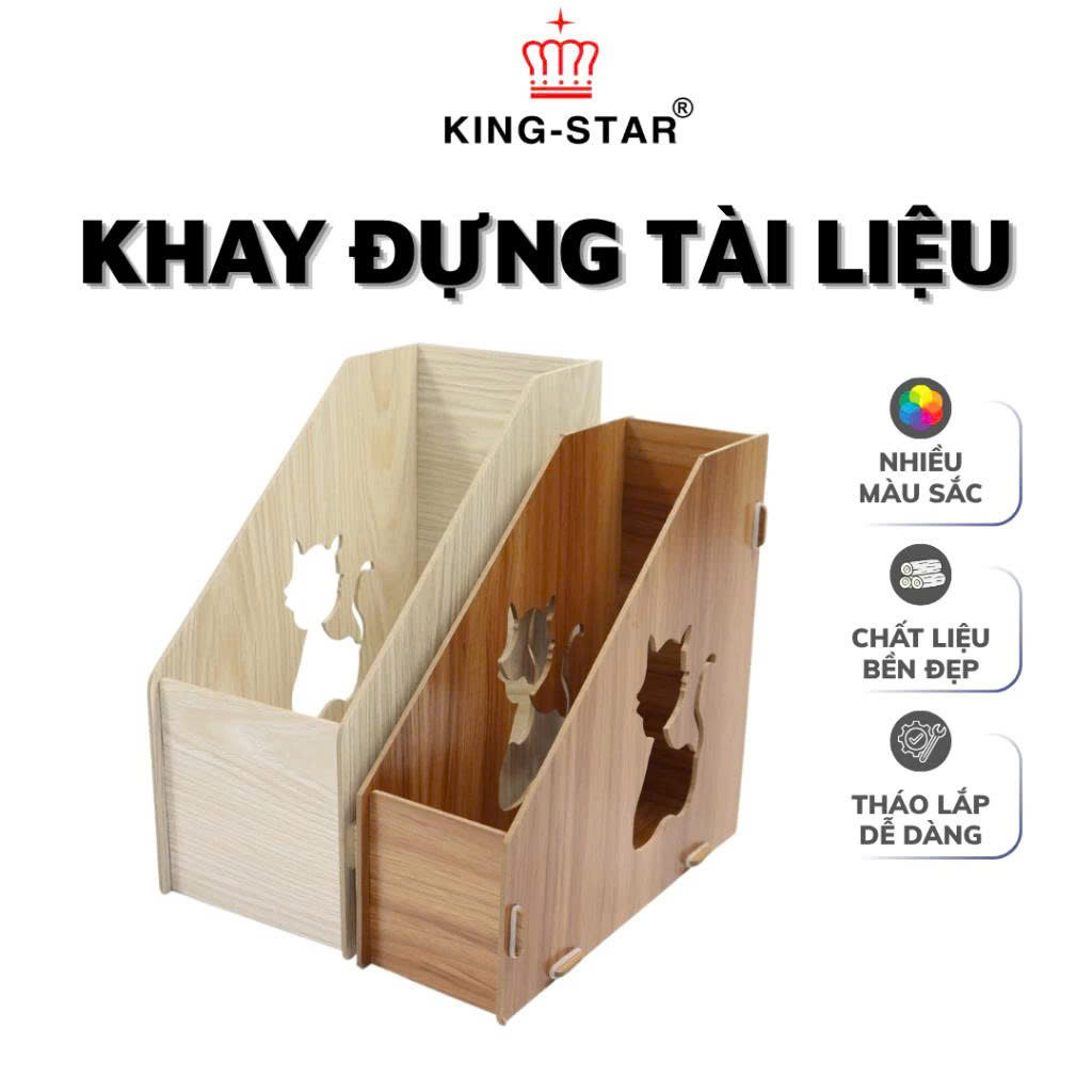 Khay gỗ 1 ngăn KS-101