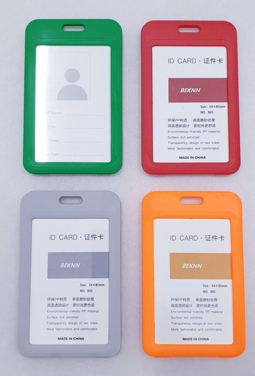 Bảng tên nhựa PP dọc 805