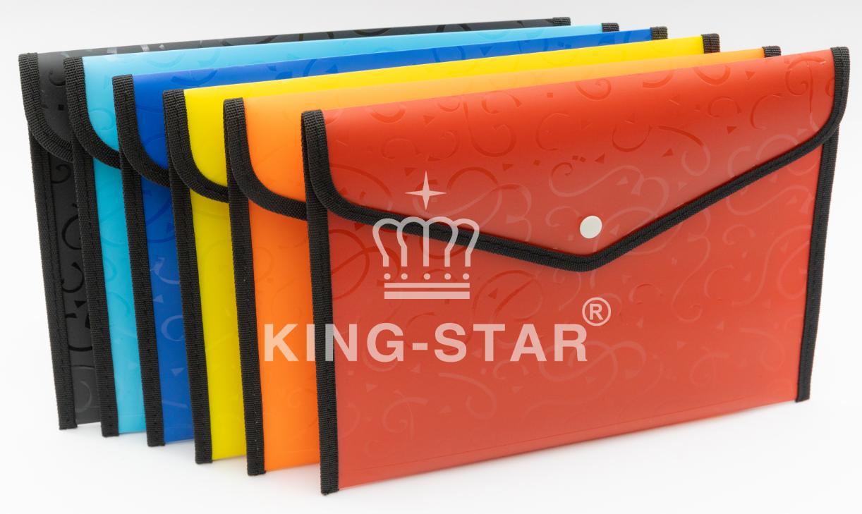 Bìa 1 nút A5 viền đen