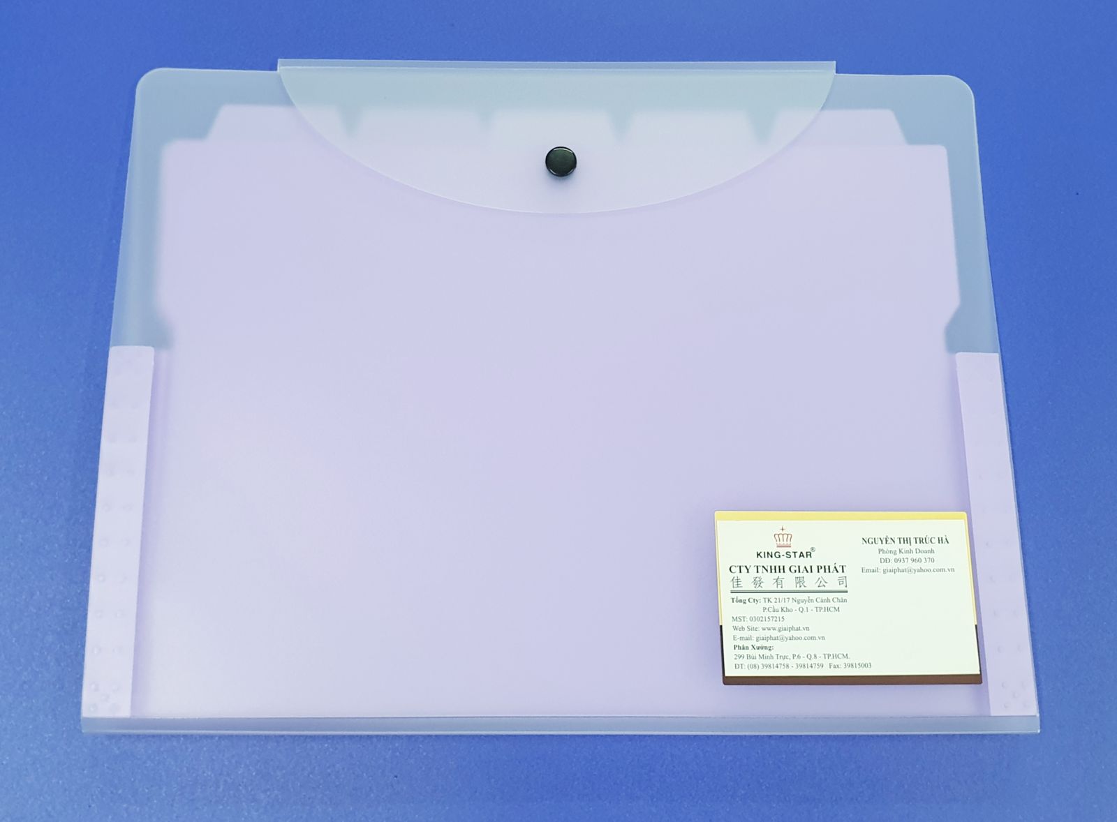 Bìa 6 ngăn nút kiểu