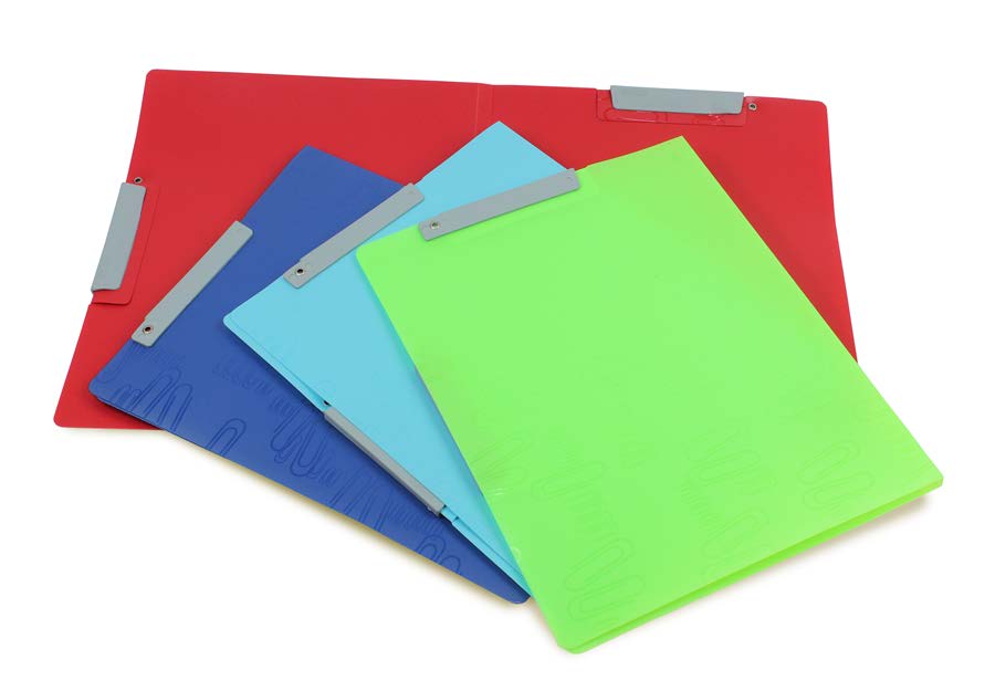 Bìa nhựa 2 kẹp gấp 