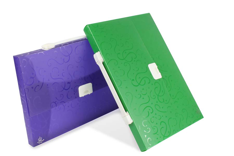 Cặp hộp có quai 2,5cm A4 (Mới)