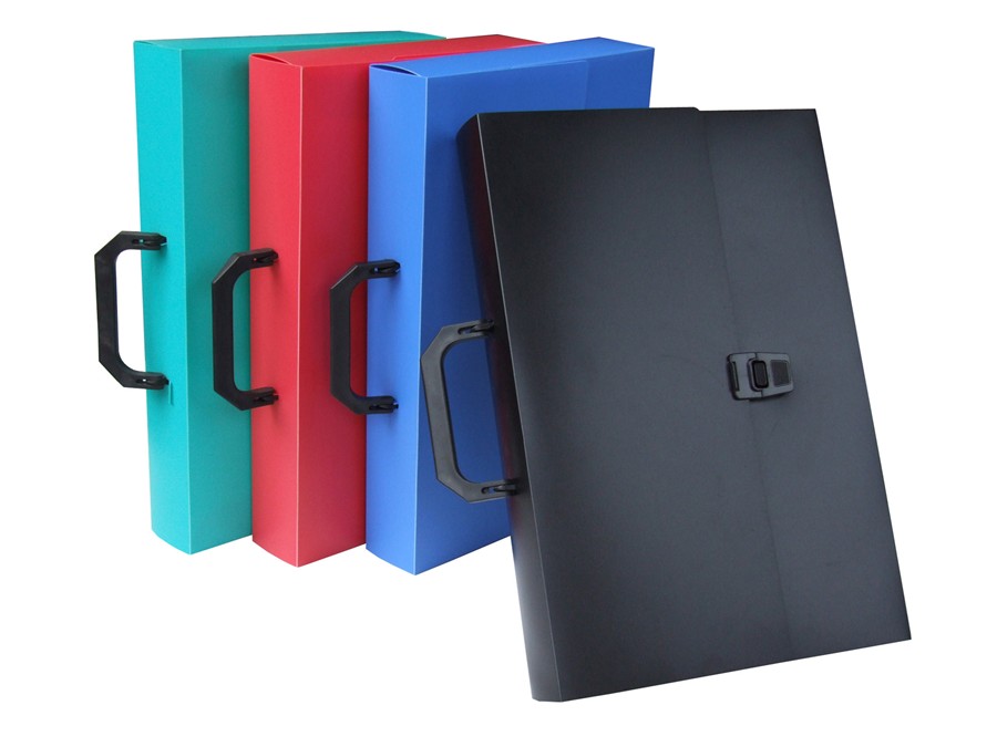 Cặp hộp có quai 5cm A4 