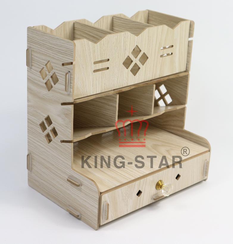 Kệ gỗ để bàn KS-18