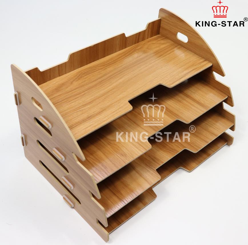 Kệ gỗ để bàn KS-25