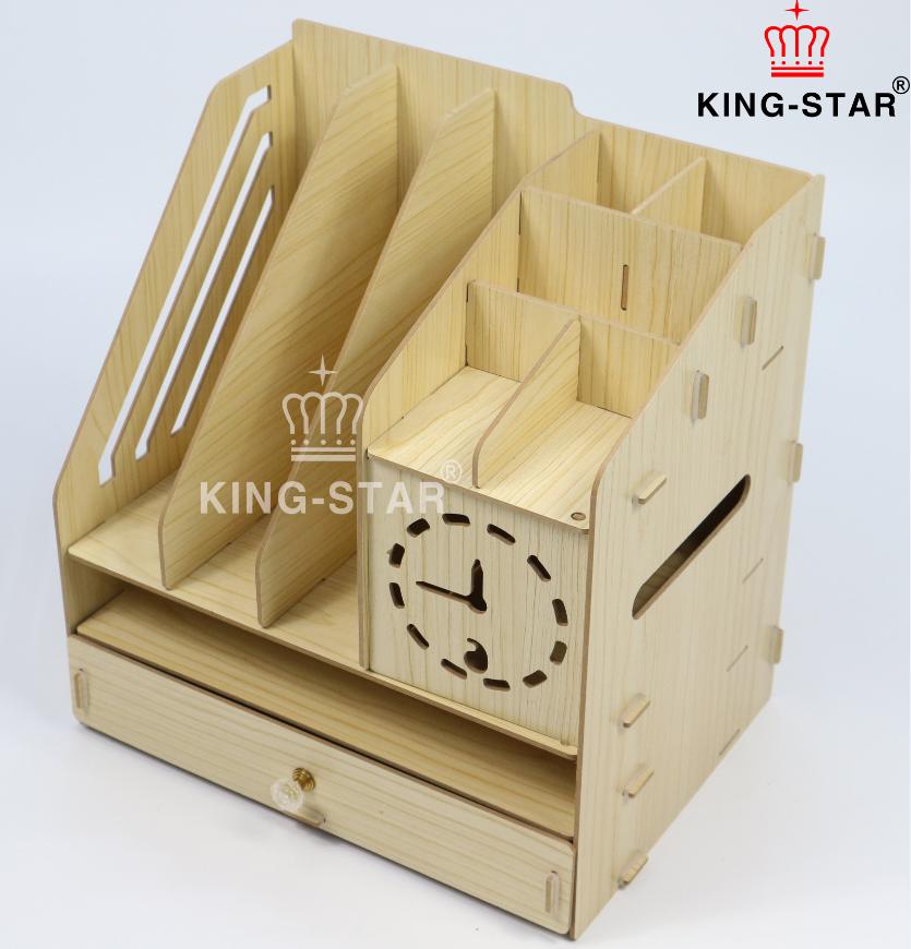 Khay gỗ để bàn KS-04