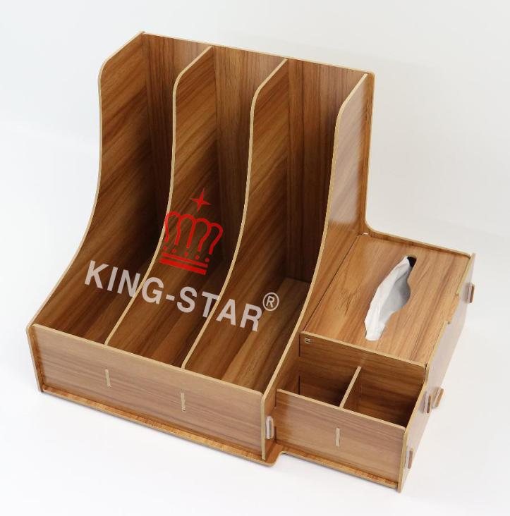 Khay gỗ để bàn KS-07