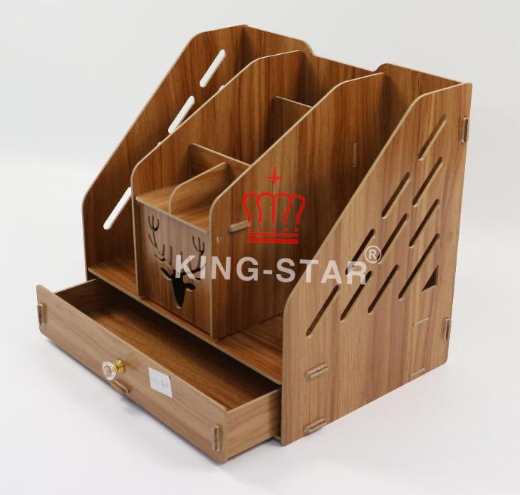 Khay gỗ để bàn KS-08