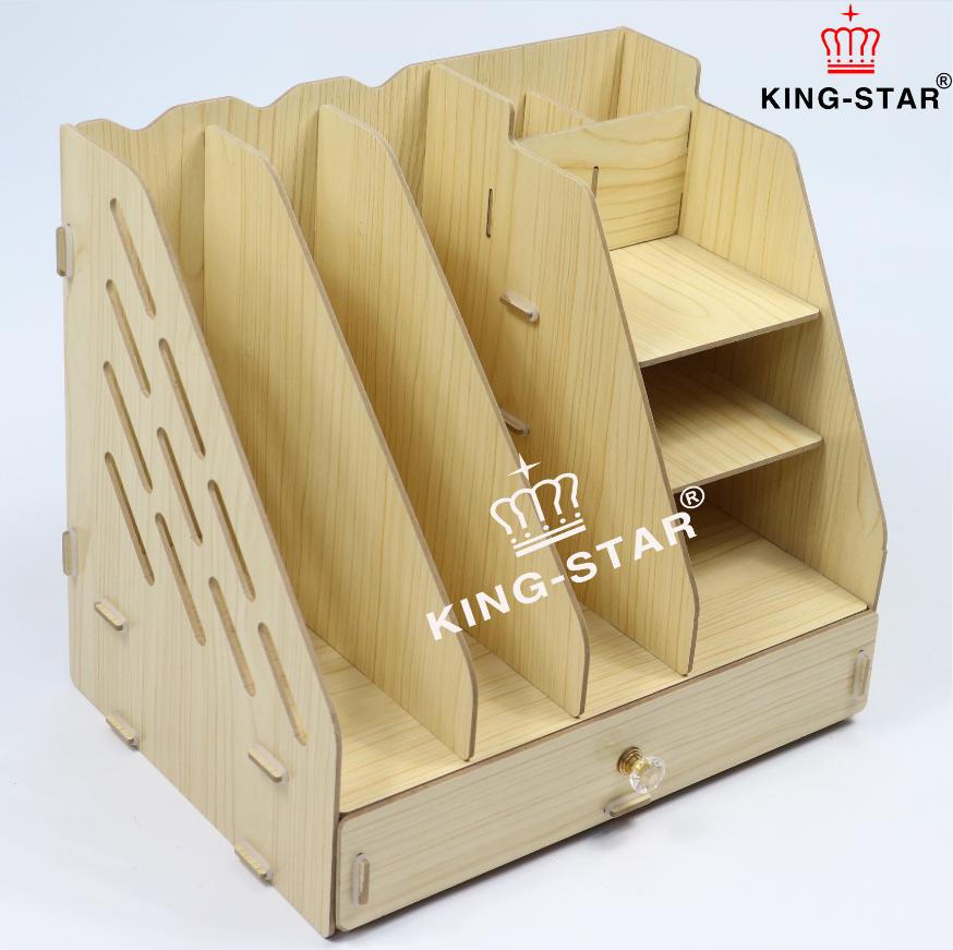 Khay gỗ để bàn KS-24