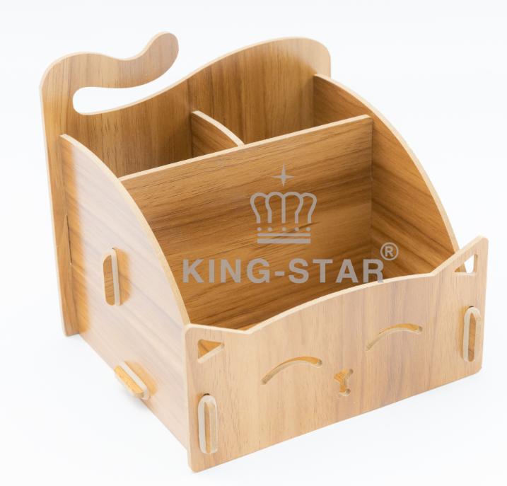 Ly viết mèo gỗ KS-188