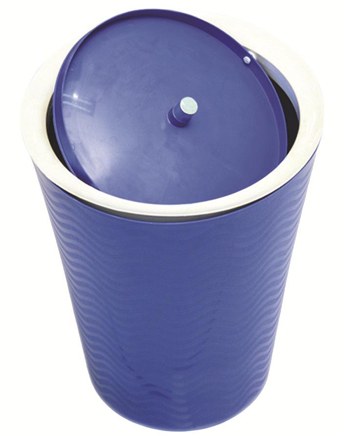 Thùng rác văn phòng có nắp 01