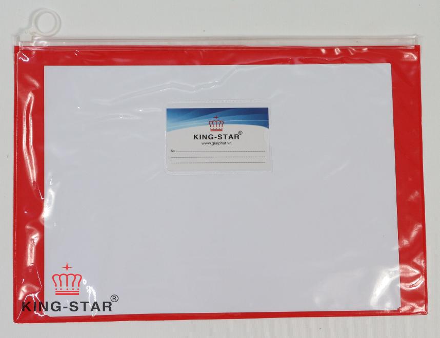 Túi zipper (PVC) A4