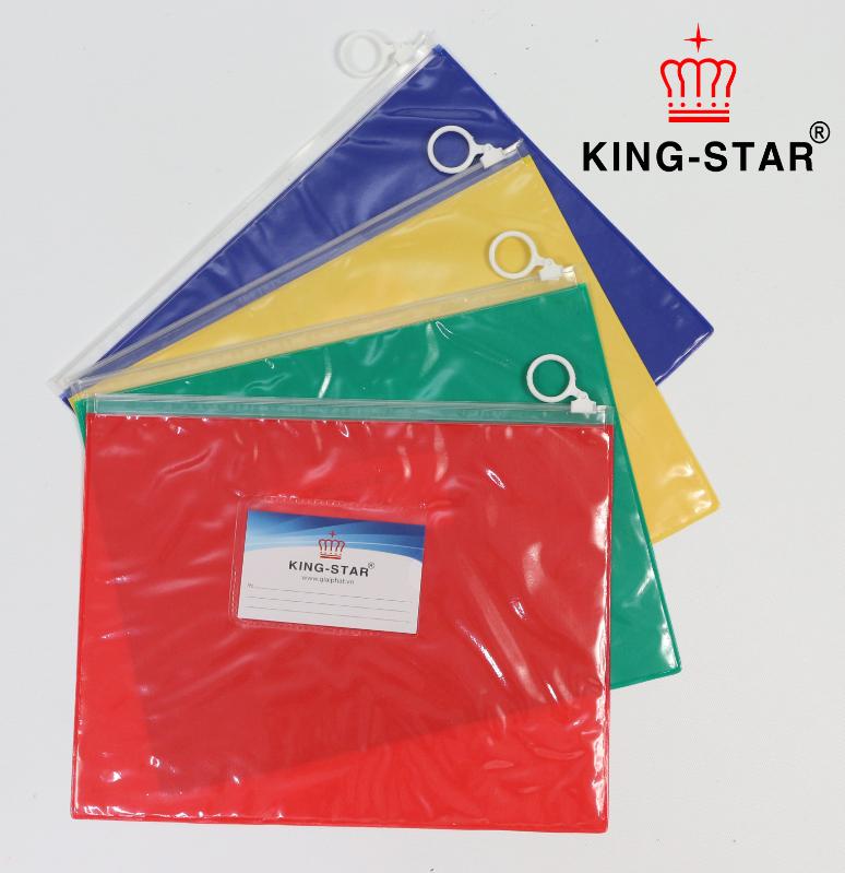 Túi zipper (PVC) A5