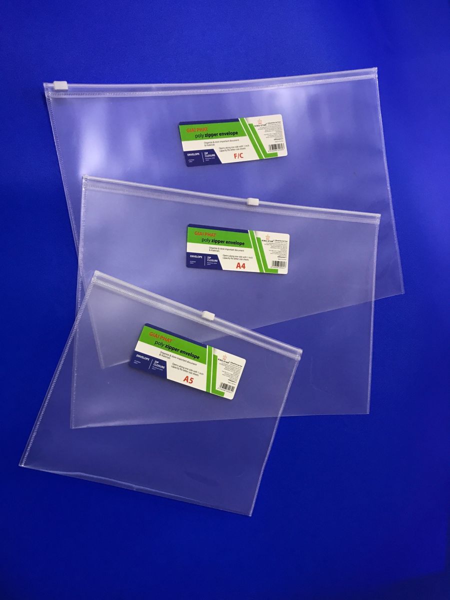 Túi zipper (PP) - A4